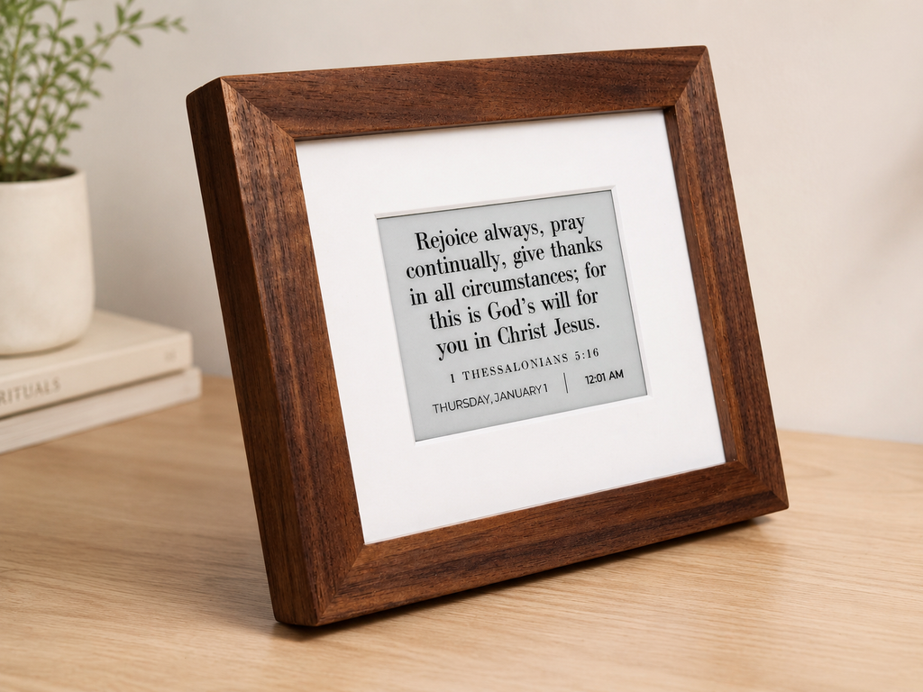 Daily Bible Verse Clock and Calendar